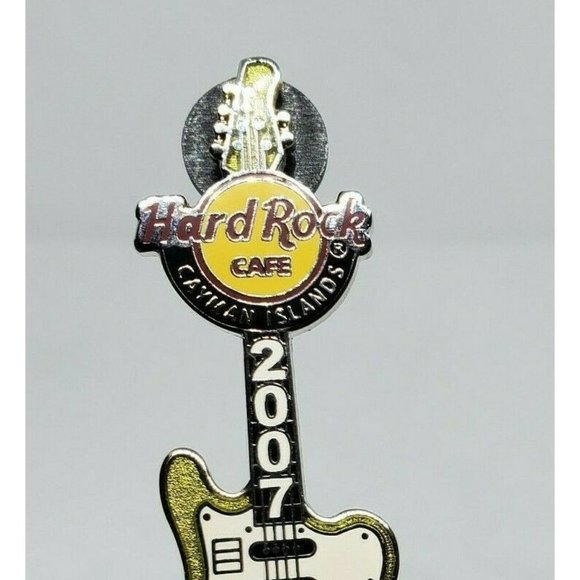 2007 Hard Rock Café Cayman Island Collectors Guitar Pin Limited Edition 500 - Picture 3 of 12